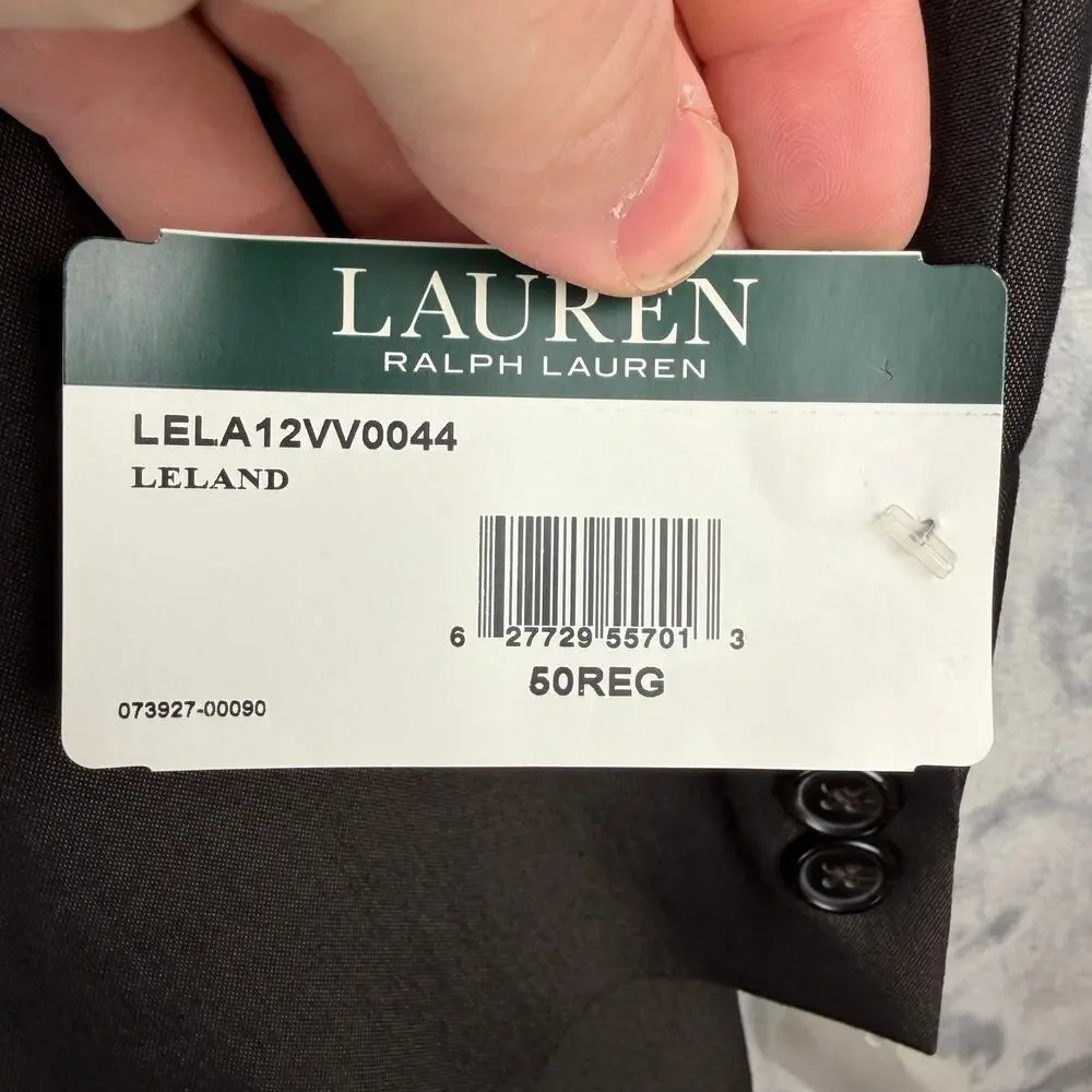 Lauren‎ Ralph Lauren Leland Suit Jacket Blazer in Brown  mens Sz 50 regular. NWT